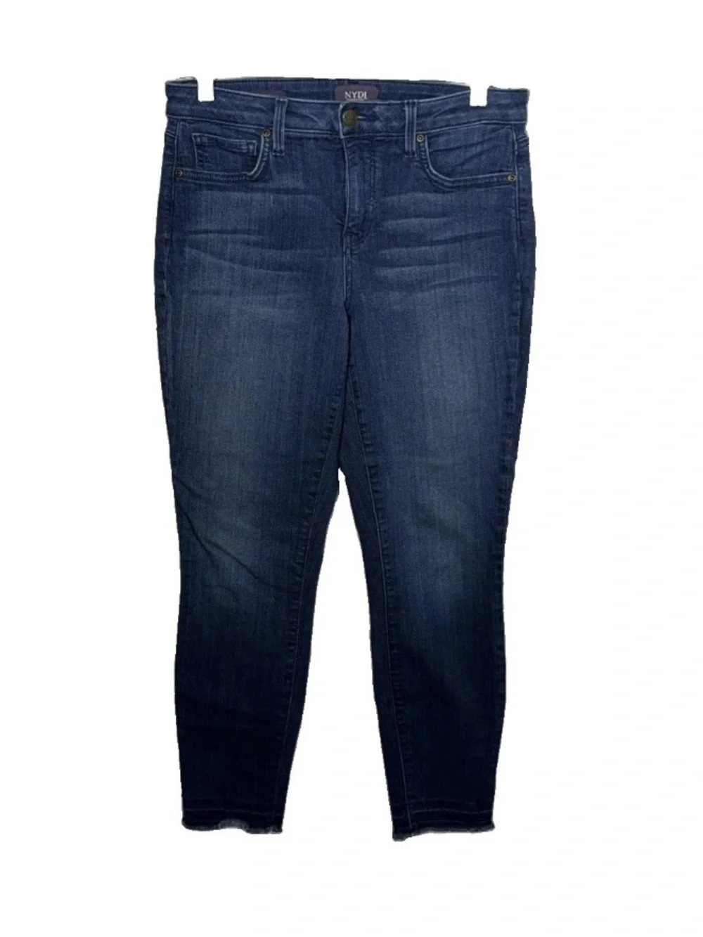 NYDJ Mid Rise Ami Skinny Jeans Lift Tuck Technology Dark Denim Women's Size 4